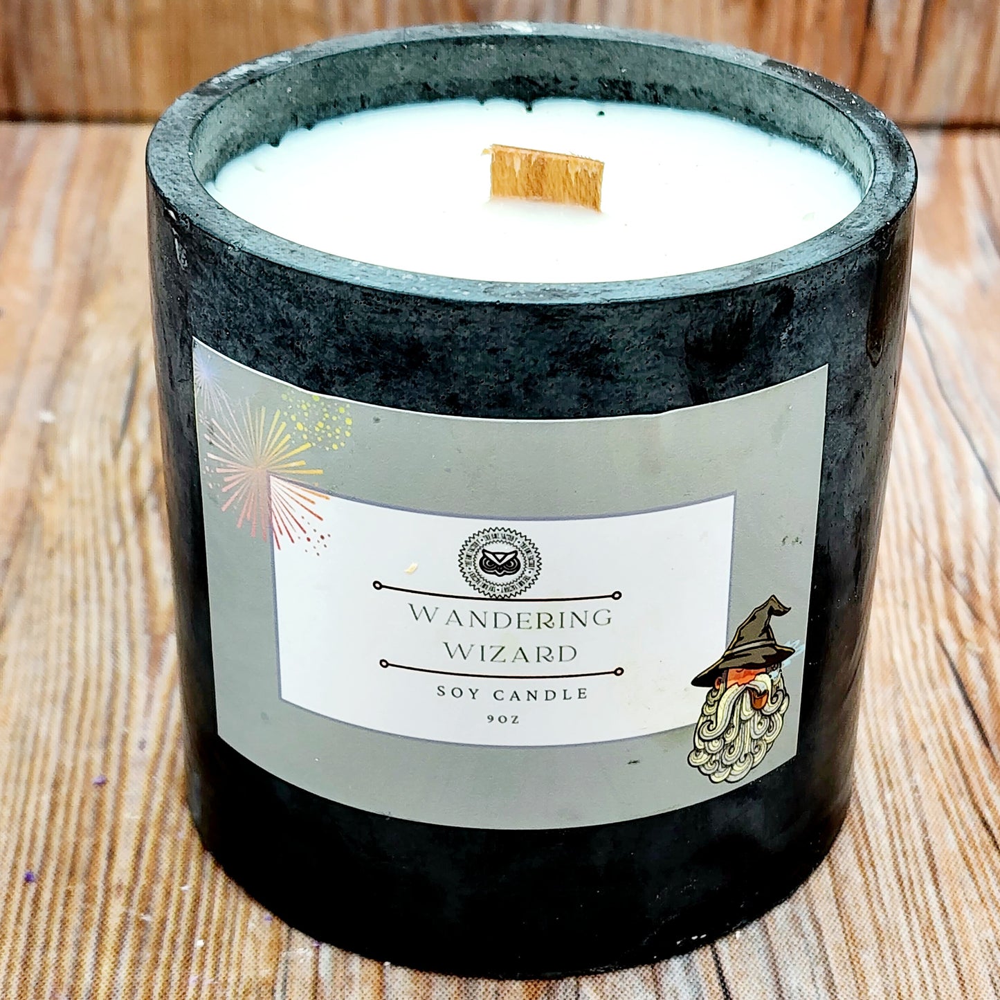 Wandering Wizard 9oz soy candle